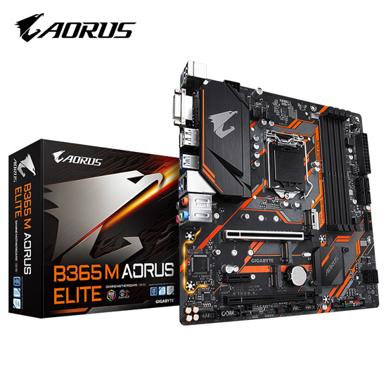 技嘉B365M-AORUS 新小雕 电竞游戏主板