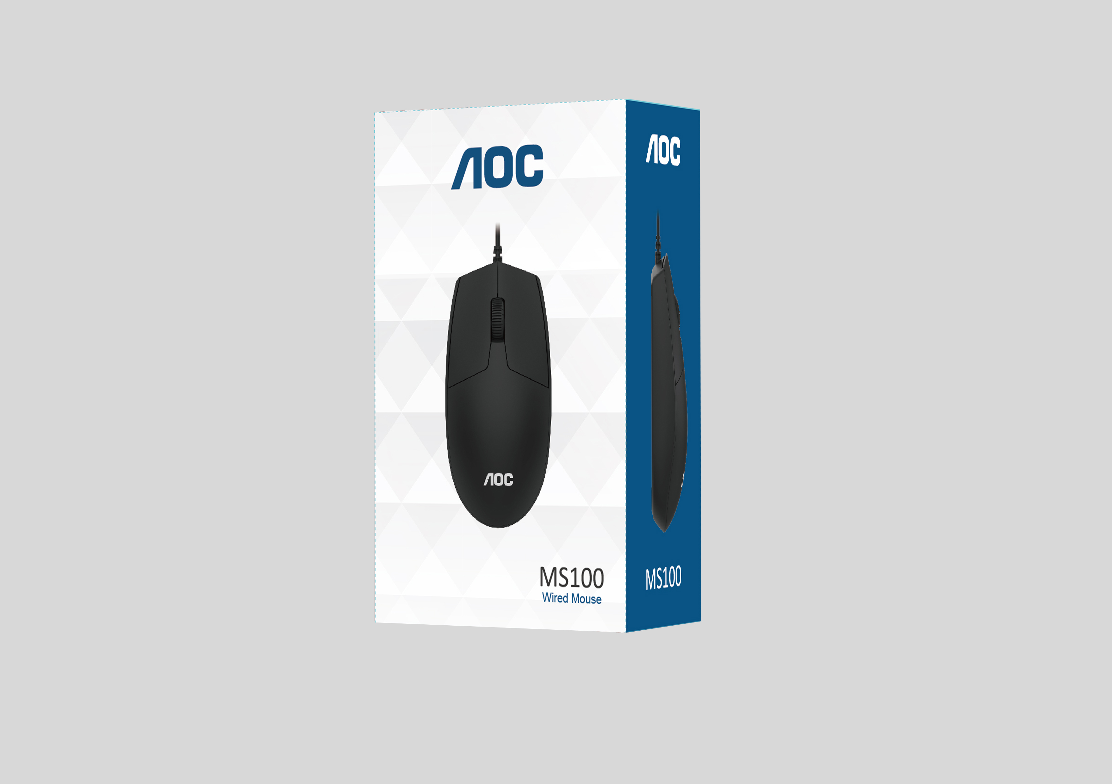 AOC  MS100  静音鼠标