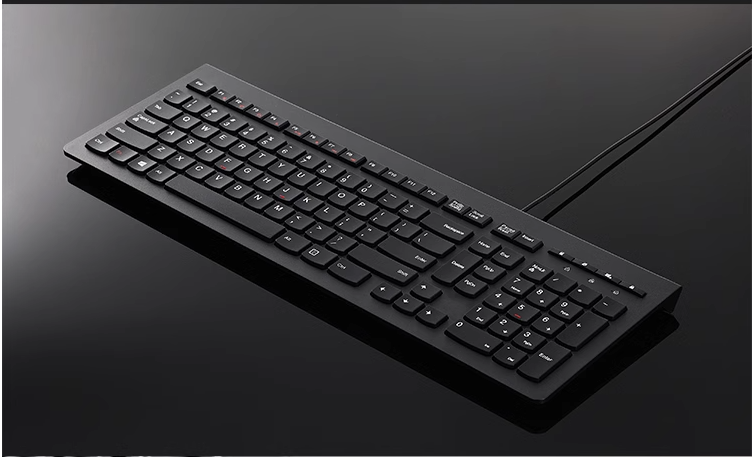 原装Lenovo联想大红点M120K有线单键盘黑色