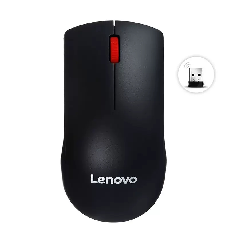 联想Lenovo原装M220无线静音鼠标（经典大红点）