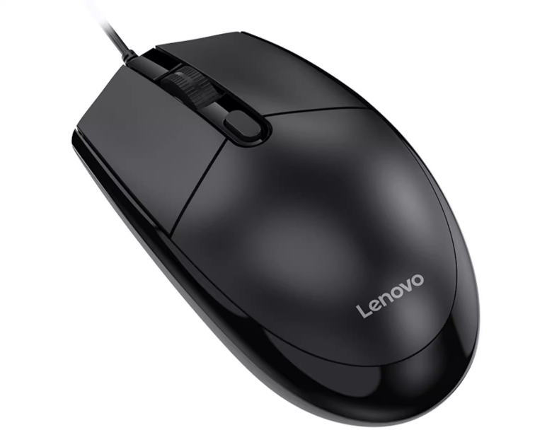 原装Lenovo联想M102有限单鼠标黑色