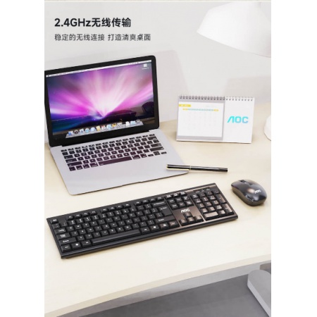 AOC KM402无线套装 黑色