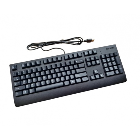 原装正品联想EKB315A USB通用办公有限防水键盘（高键位）