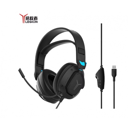 联想拯救者游戏耳机R360 USB7.1接口有线耳机(原装正品)